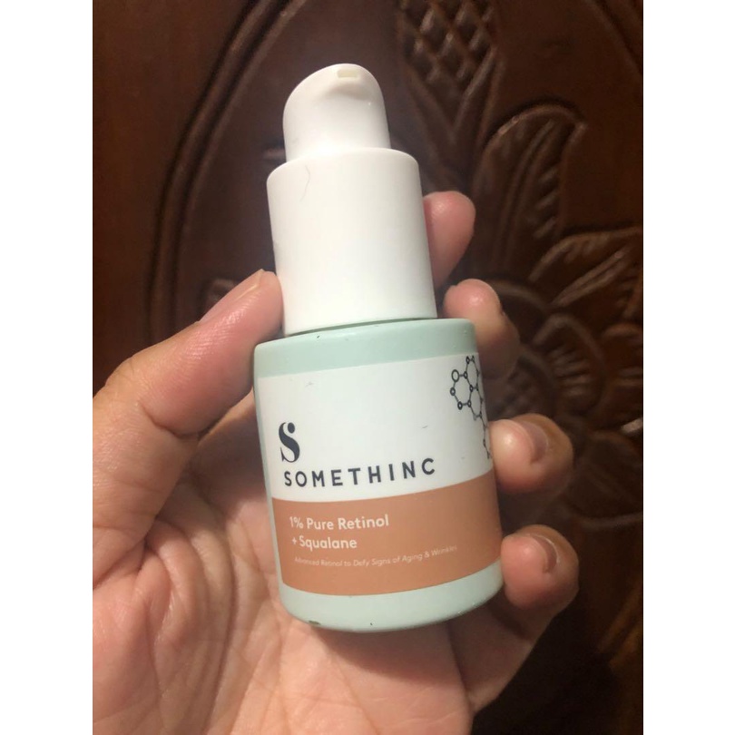 ✨ AKU MURAH ✨ SOMETHINC 1% Pure Retinol + Squalane 20ml BPOM / Powerful Retinol Serum