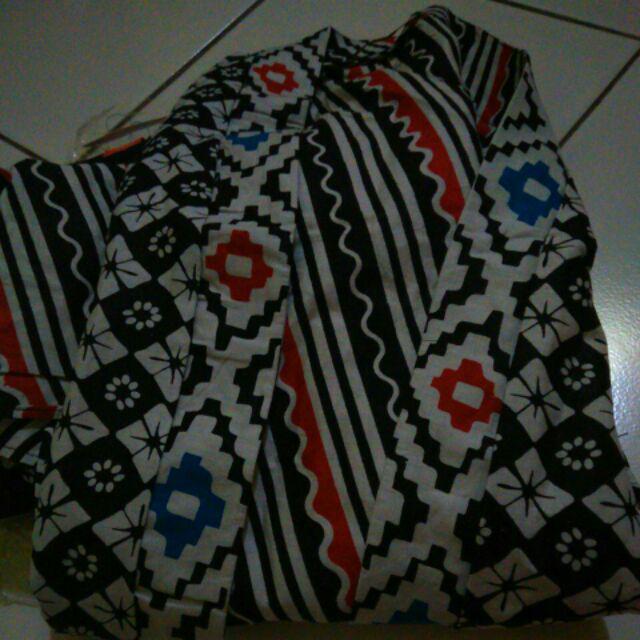 Cardi Tl Aserehe Outer Batik Wanita Modern Cantik Elegan Kondangan