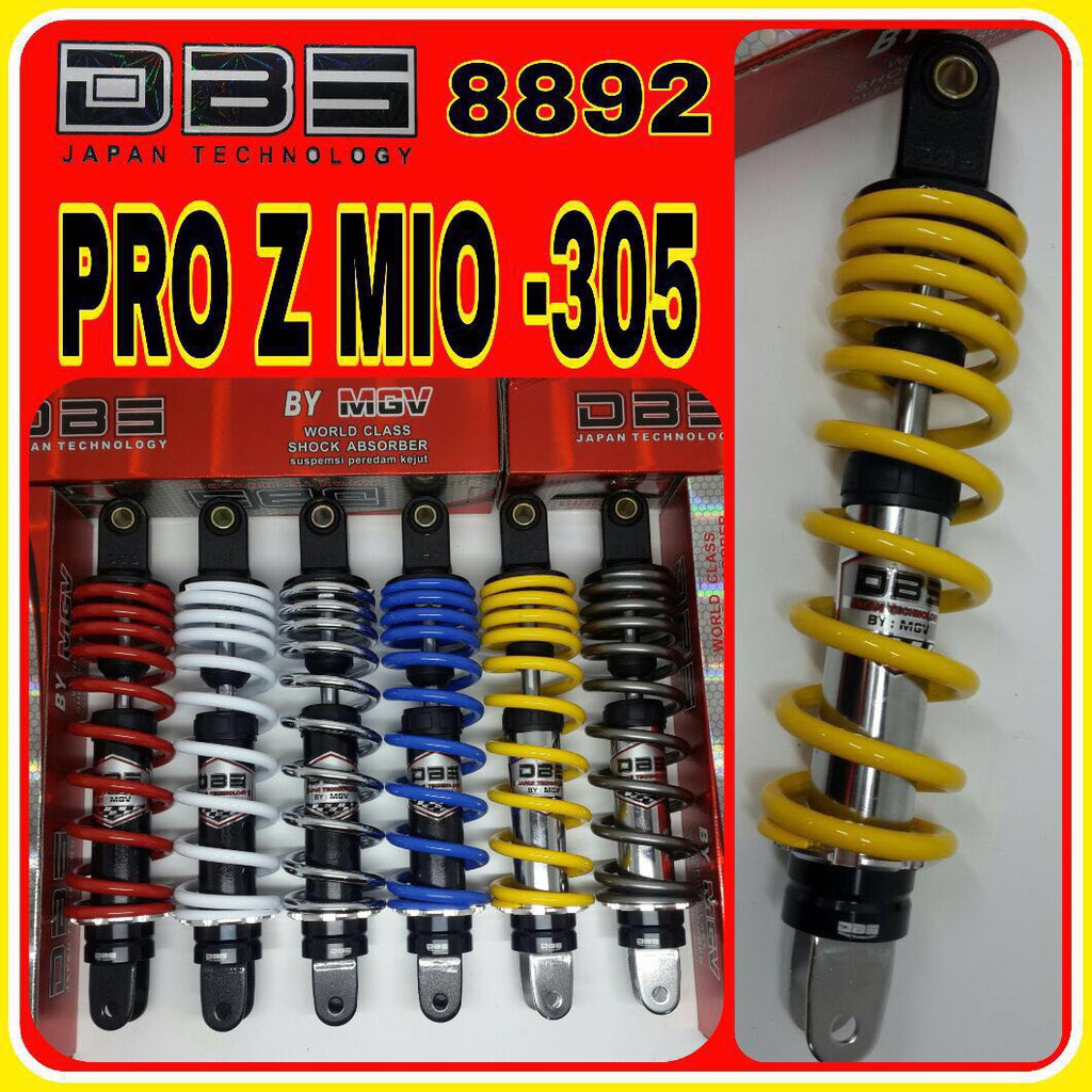 Shock Shockbreaker Belakang Matic Pro Z Mio J Mio M3 Xeon Dbs By Mgv Original Shopee Indonesia