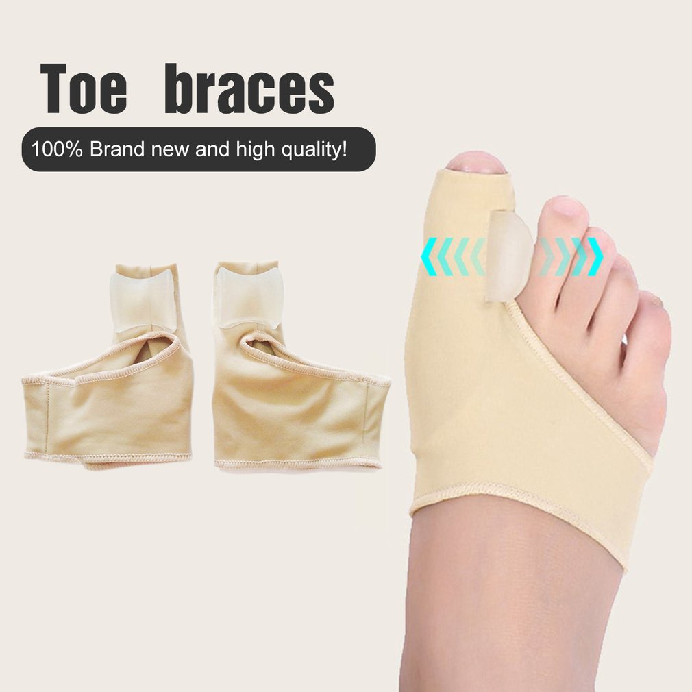 1 Pasang Alat Korektor Jempol Jari Kaki Pelurus Corrector Bunion Hallux Valgus