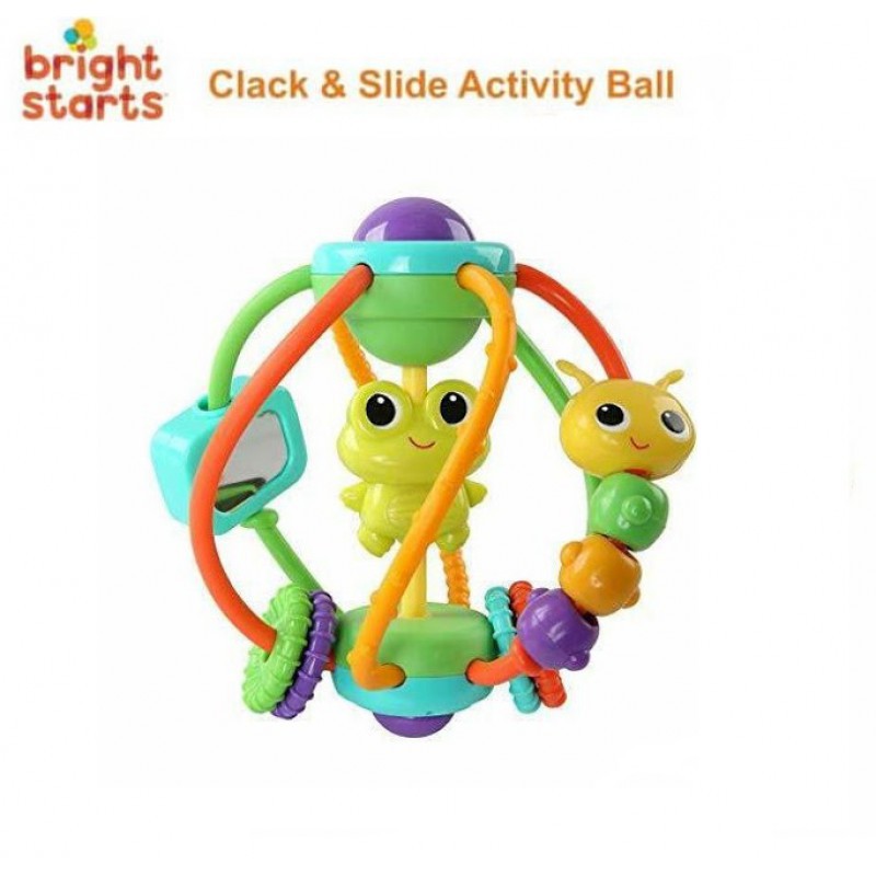 Bright Starts Clack &amp; Slide Ball