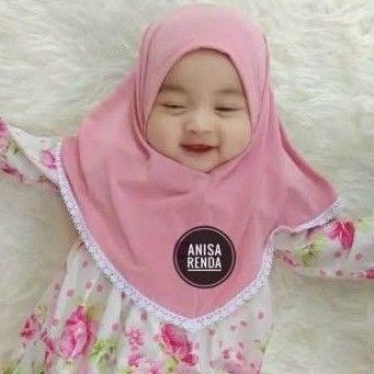 JILBAB ANAK ANNISA RENDA 0-3 TAHUN ALL SIZE PREMIUM