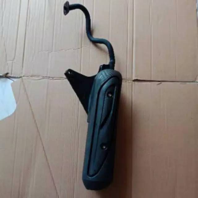 Knalpot standar original vario 110 karbu