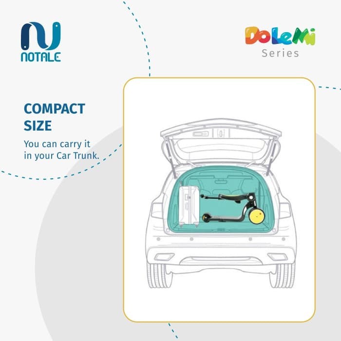 Notale Dolemi Series 5in1 Multifunctional Kids Scooter - Sepeda Skuter Lipat Anak