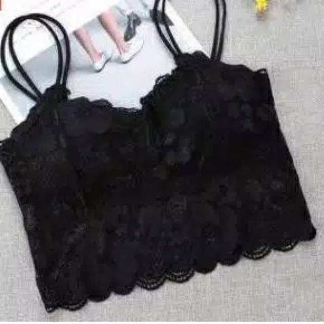 Bra lace renda halus tali ganda