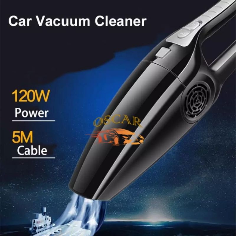 Vacum Cleaner Penyedot Debu Interion Mobil Portable Vacum Mobil 12 V 120W