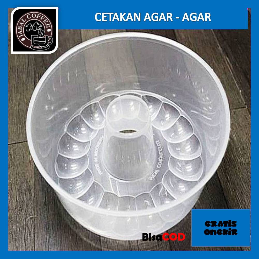 Cetakan Jelly Green Leaf / Cetakan Puding Plastik Motif Bunga / Loyang Puding Agar Agar 01