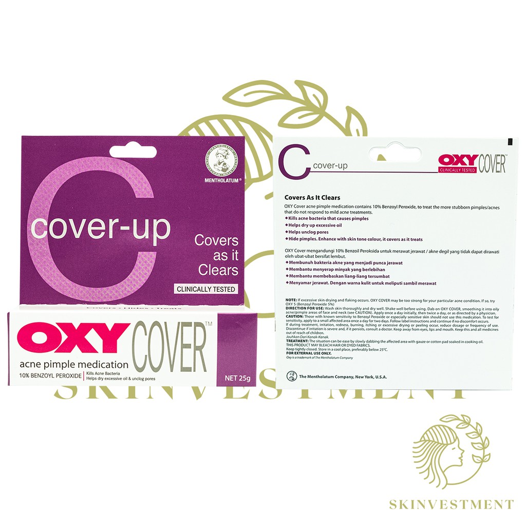 Oxy - Oxy 5 / Oxy 10 / Oxy Cover - Obat Jerawat - Obat Totol Jerawat