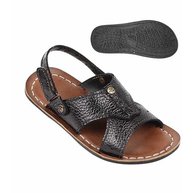Sandal Anak Bahan Kulit Sepatu Sandal tta 1607 Zeintin q3
