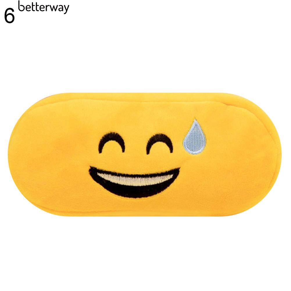 Tempat Pensil Motif Emoji Ekspresi Wajah Untuk Pelajar Shopee
