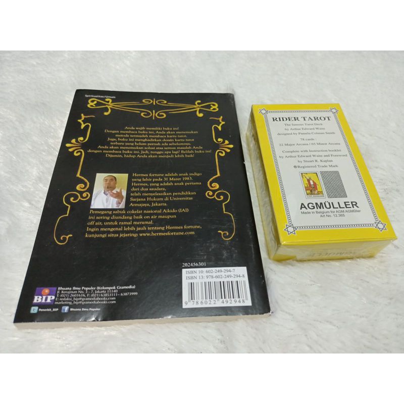 Tarot Rider + Buku Meramal Semudah Membalik Kartu Tarot