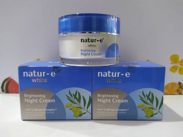 natur e brightening night cream