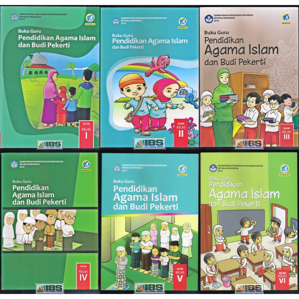 Buku Guru Kelas 1 6 Sd Pendidikan Agama Islam Dan Budi Pekerti Kurikulum 2013 Shopee Indonesia