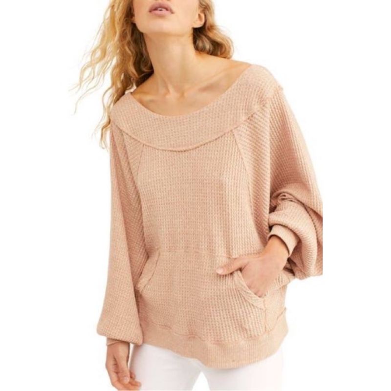 FREE PEOPLE LOOSE KNIT SWEATER