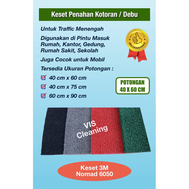 Karpet / Keset Mie 3M Nomad 6050 ukuran 40 x 60 cm