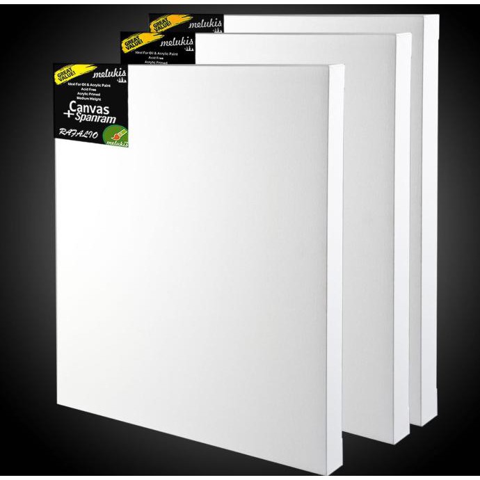 

Ready Stock] Kanvas Lukis + Spanram 50X70 Cm Canvas Lukis 50 X 70 By Ravalio