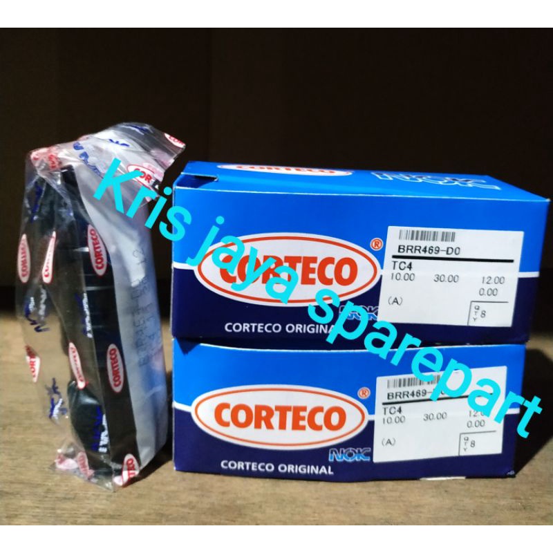 oil seal shock breaker belakang honda tiger, gl,mp merk Nok  & TTO seri TC4 10 30 12