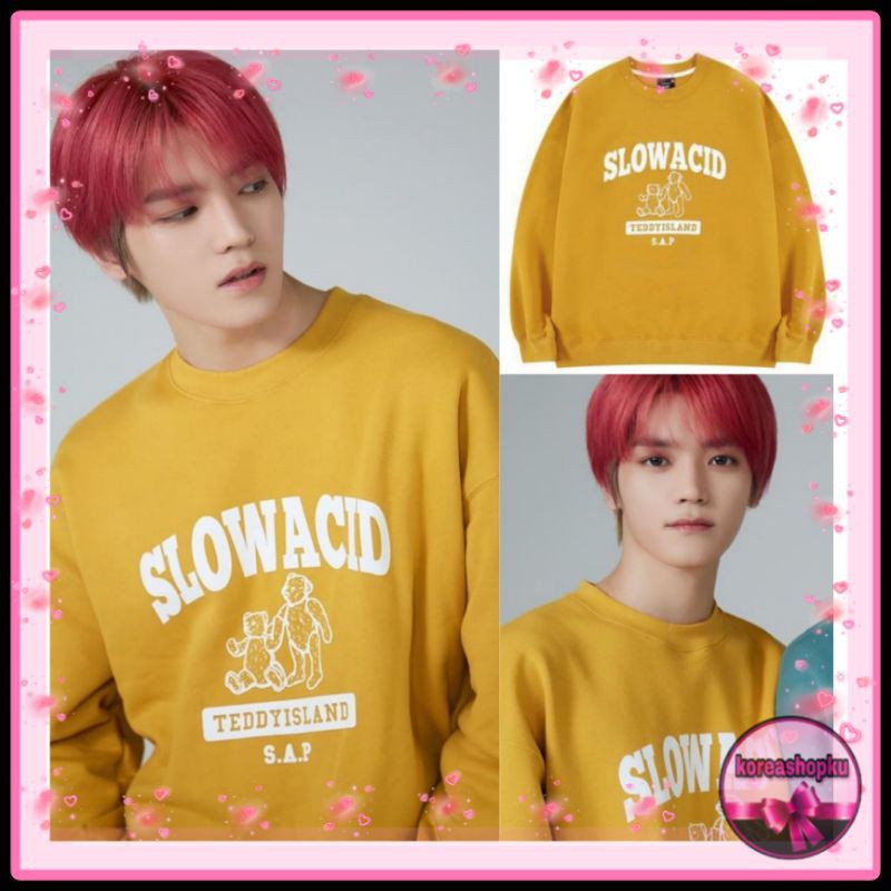 SWEATER SLOWACID TAEYONG NCT 127 KPOP KOREAN