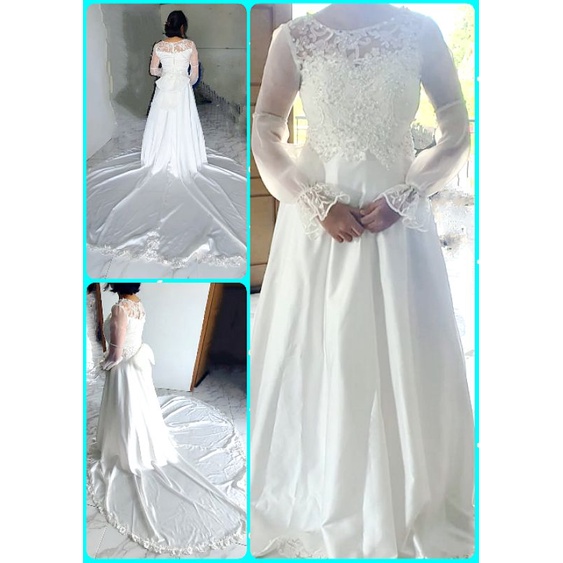 Gaun Wedding (preloved)