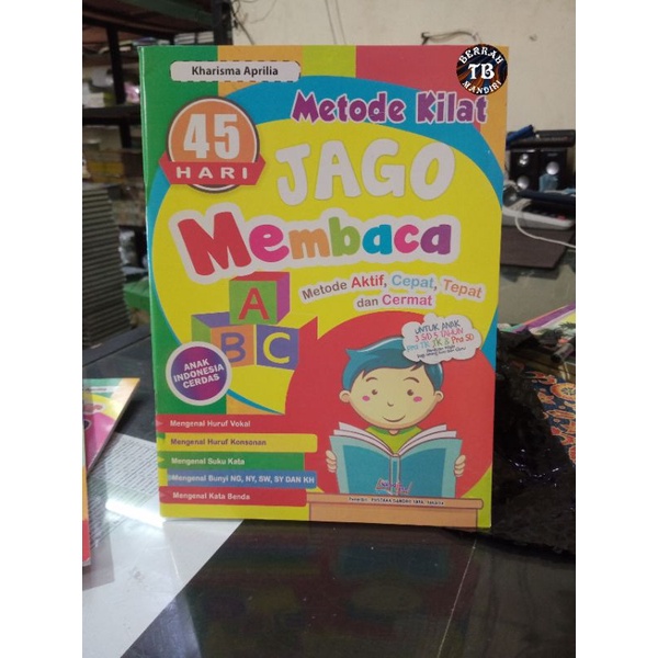 Buku 45 Hari Metode Kilat Jago Membaca (21×29cm)