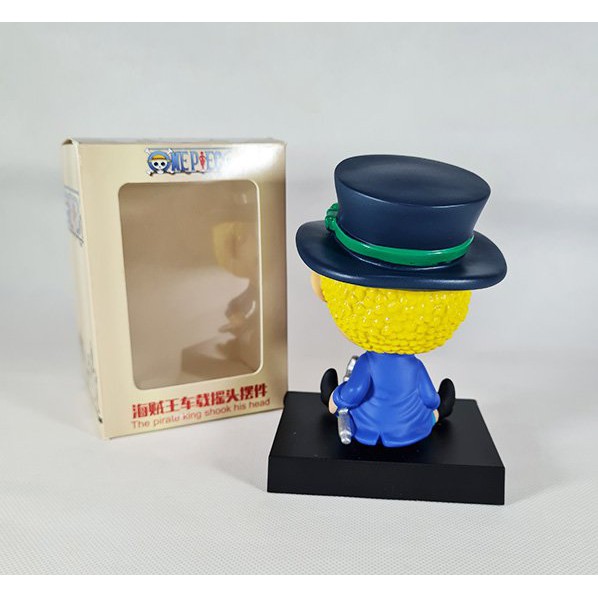 Pajangan Dashboard Mobil Bobble Head Kepala Goyang Figure Sabo