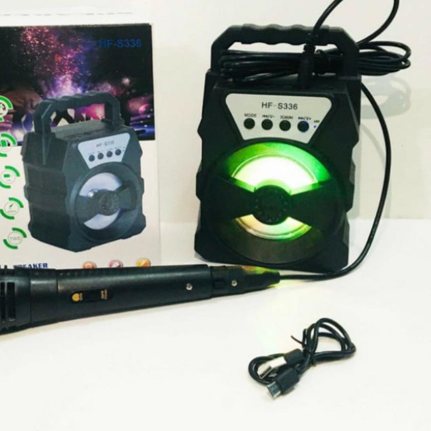 ● Speaker Bluetooth S339 S336 plus mic karaoke HF-S339 HF-S336 ➬