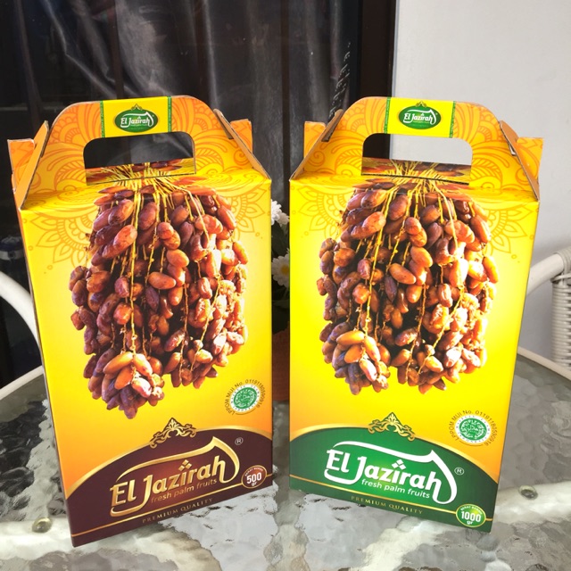 

Kurma khalas El Jazirah 1 Kg& Kurma Tunisia 500gram