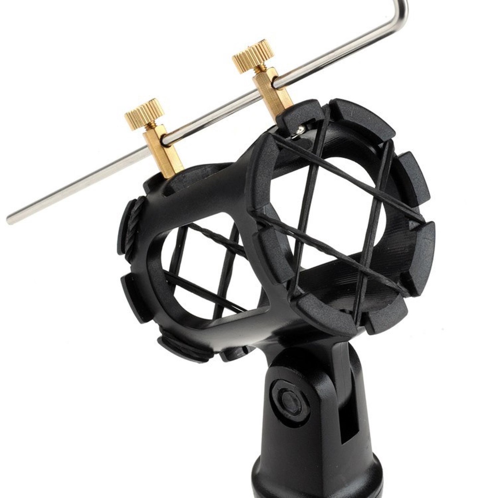 Zeepin Mini Tripod Stand Mikrofon Universal dengan Pop Filter - PS-05