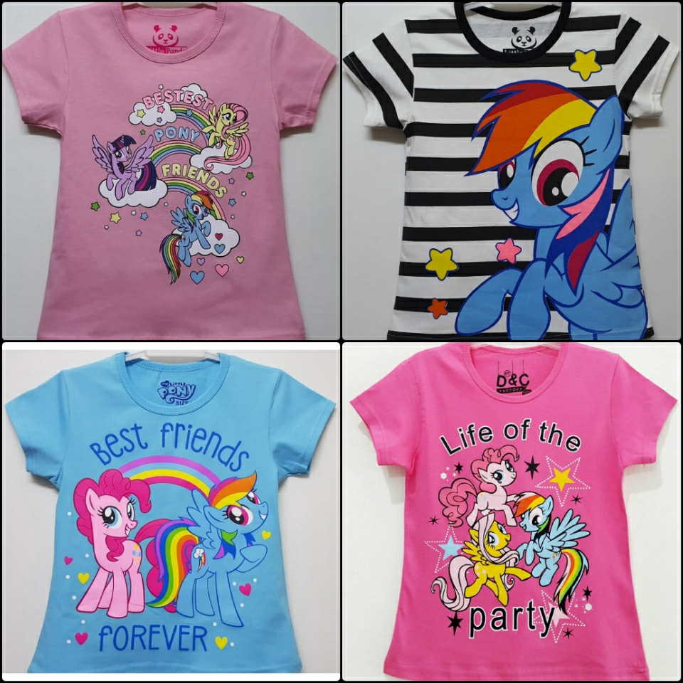 KAOS ANAK  MY LITTLE PONY BAJU  ATASAN  BAYI ANAK  PEREMPUAN  