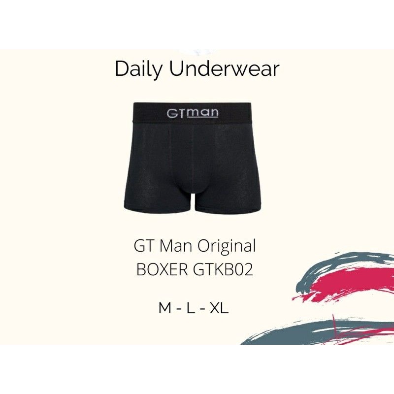 celana boxer GTman , celana dalam pria , GTMAN size M