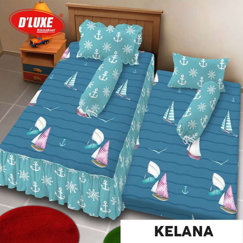 Sprei Deluxe kintakun 120x200 2 In 1 Kelana