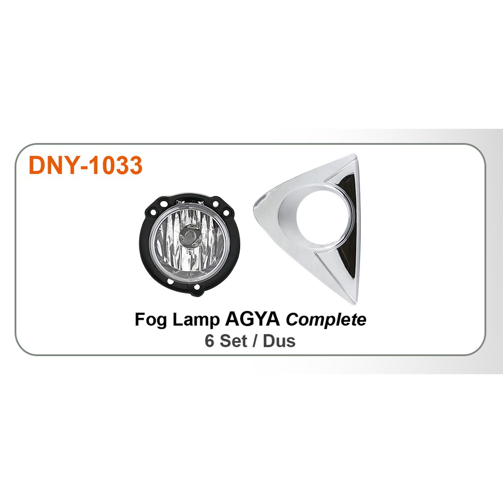 FOG LAMP AGYA / AYLA COMPLETE