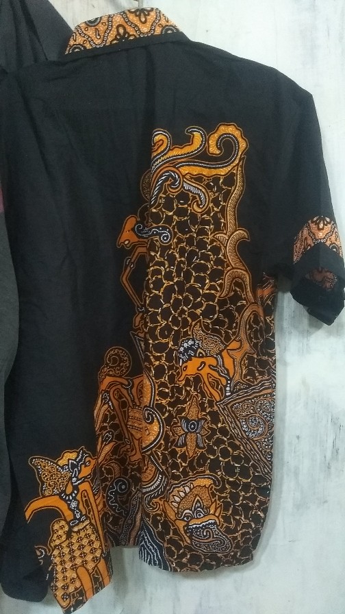 Bswart Batik Hrb026 Kenongo Merpati Pekalongan M L Xl Batik Pria Murah Modern Grosir Motif Wayang