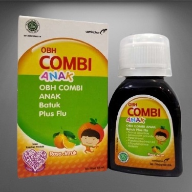 OBH Combi Anak / Batuk Pilek pada Anak 60 ml / OBH Combi / OBH Syrup 100% Original