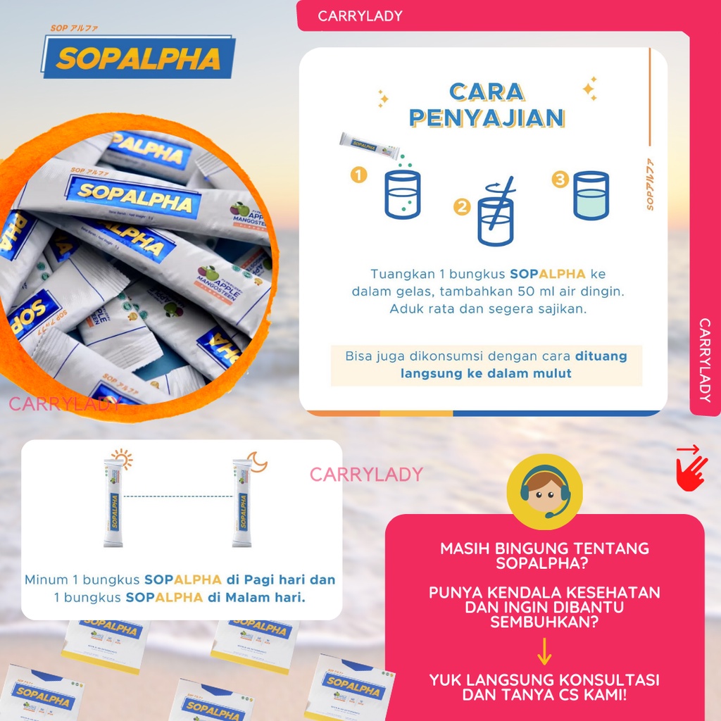 SOPALPHA 1 BOX ORIGINAL SUPLEMEN BIOBOOST IMMUNE BOOSTER HALAL BPOM BIO BOOST SOP ALPHA 100+ 100