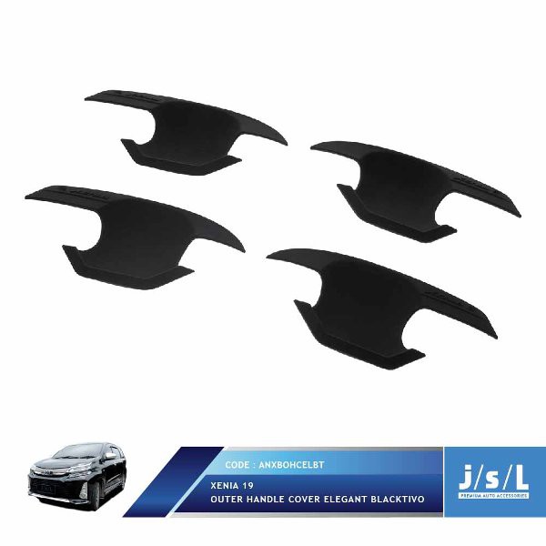 Aksesoris Tambahan JSL Mangkok Pintu Xenia 2019 Outer Handle Cover Elegant Blacktivo