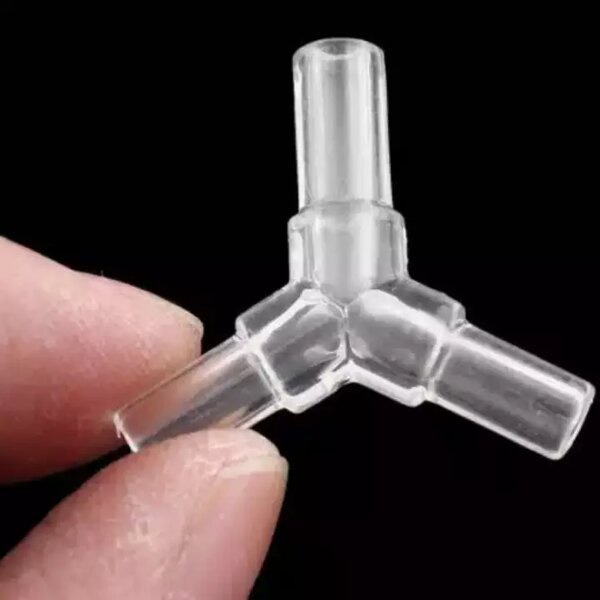 Sambungan Plastik Selang Aerator Model Y Konektor Pompa Udara Aquarium