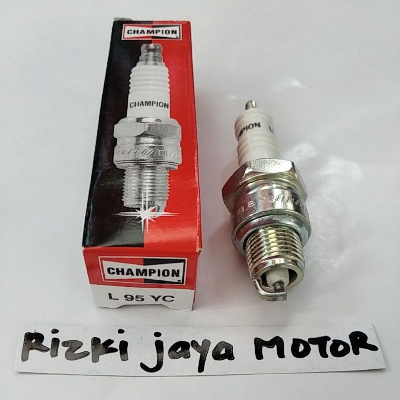 busi 2tak drat pendek alfa fizr asli CHAMPION L95YC