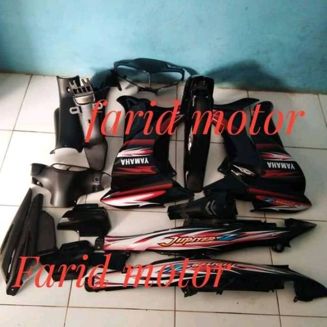 cover body Full body yamaha jupiter z lama,hitam terlaris