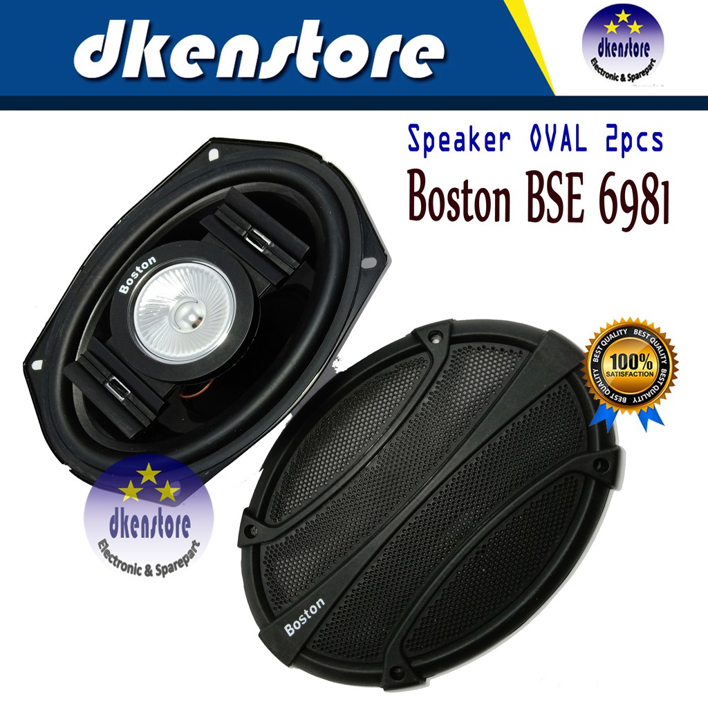 Speaker Mobil Oval BSE 6981 sepasang BSE6981 Boston Carman