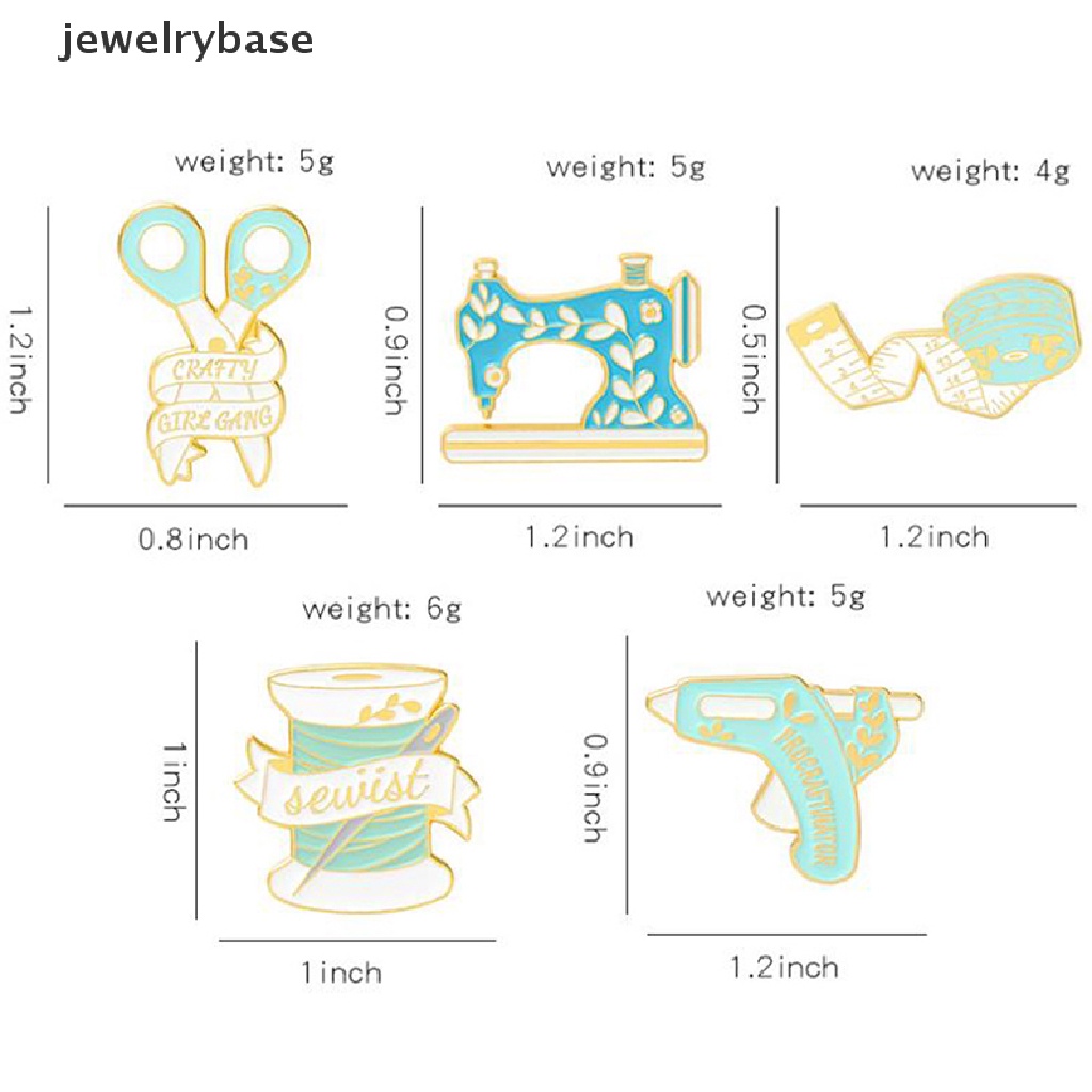 1 Pc Bros Pin Desain Kartun Mesin Jahit Untuk Hadiah