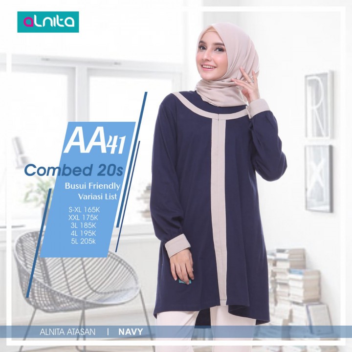 TUNIK ALNITA AA 41 / TUNIK KAOS ALNITA