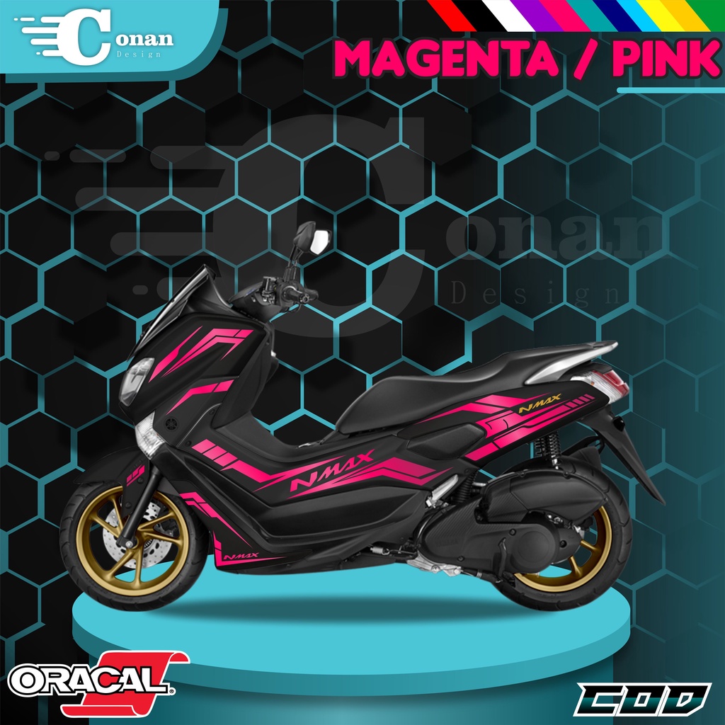 Aksesoris Motor Nmax Cutting Sticker Nmax Stiker Motor Nmax Striping Nmax 2019 All Nmax - NMxB17