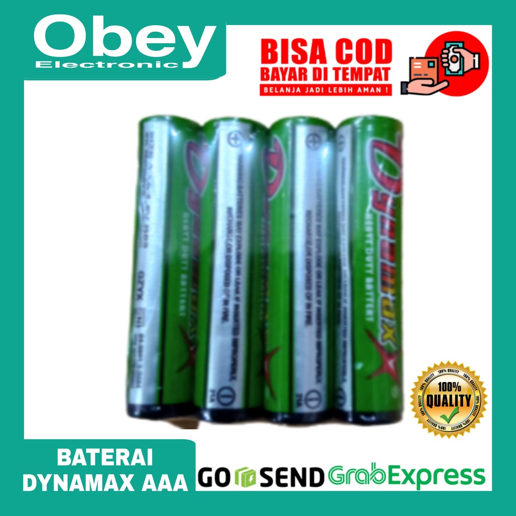 Baterai Dynamax A3 Hijau perpcs