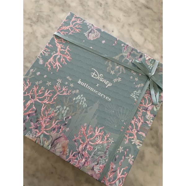 NEW Buttonscarves Disney Mermaid Series TEAL