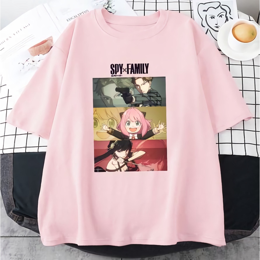 Tshirt Anya Family Anime Manga SPY x Family Premium Unisex