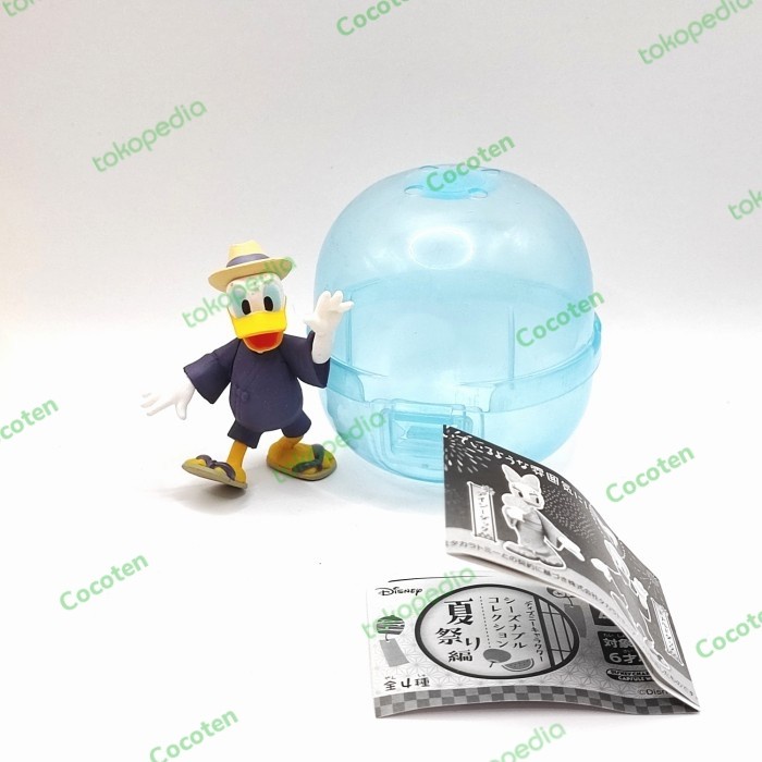 Promo Donald Duck Summer Festival Figure Gashapon Disney Donal Bebek Ori Termurah