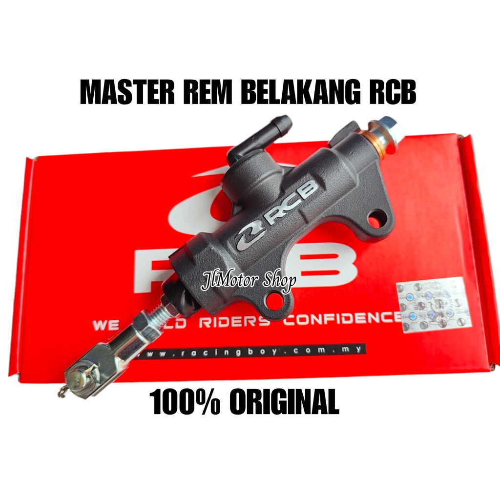 MASTER REM BELAKANG RCB E12 S1 RADIAL GRT CNC UNIVERSAL  - BREKE PUMP MASTER REM BELAKANG RCB S1 GRT RADIAL ORIGINAL UNIVERSAL SEMUA MOTOR