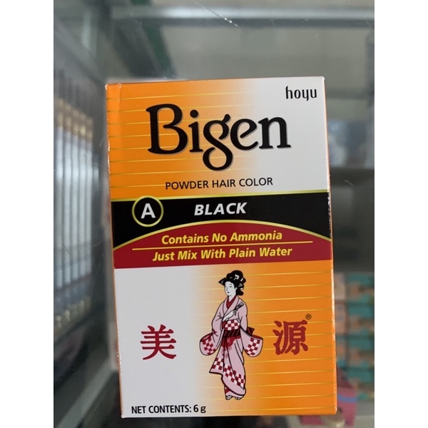 bigen powder hair color 6g