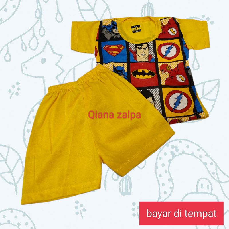 baju stelan anak2 terbuat bahan nya lembut nyaman di anak2